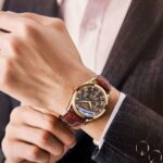 Fashion Wrist Watche Fashion Iuminous Waterproof Simple Quartz Watch Gold/Brown - Image 5